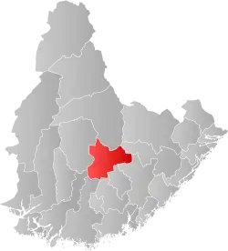 Evje og Hornnes within Agder