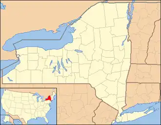 Ithaca Bus Station is located in New York