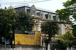 Palace under the renovation process.