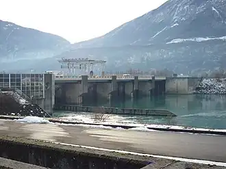 Saint-Egrève dam