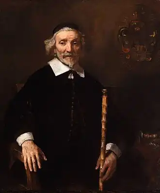 Rembrandt van Rijn, Portrait of Dirck van Os, c. 1658