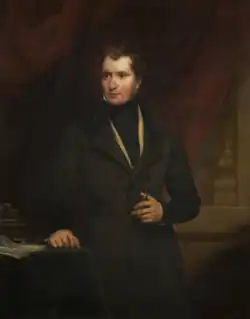 Portrait of the Earl of Derby by Henry Perronet Briggs