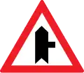 Crossroads with priority (right)