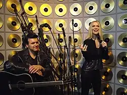 Roch Voisine and Véronic DiCaire