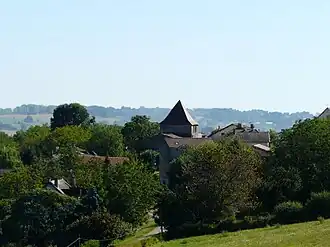 A general view of Saint-Romain-et-Saint-Clément