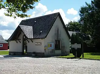 The town hall in Sainte-Agathe d'Aliermont