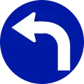 Turn left ahead