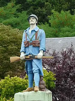 Monument aux morts, Savignac-les-Églises.