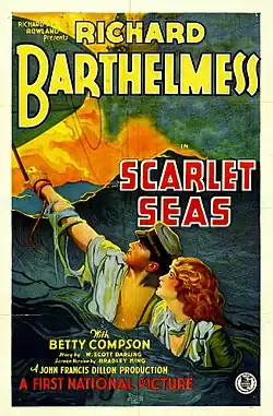Movie poster for Scarlet Seas