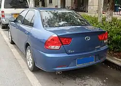 Soueast V3 Lingyue rear (China; 2008–2009)
