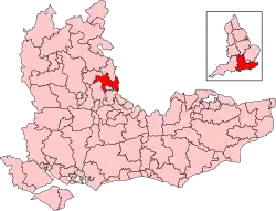 Map of constituency