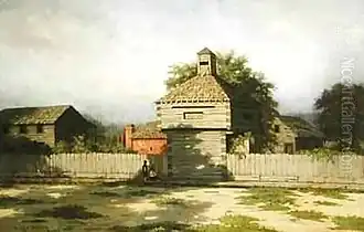 THE SECOND FORT DEARBORN - 1888