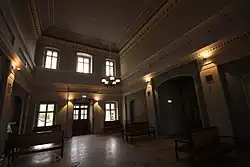 Passengers' lounge in the station building after renovation in 2012