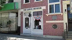 Ted Lewis Museum at 133 West Main Street in Circleville, Ohio.