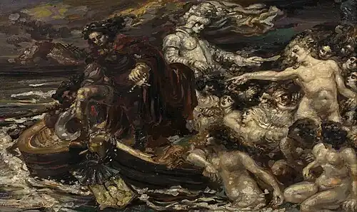 The Barque of Don Juan (date unknown), oil on canvas, 75 x 104 cm., private collection