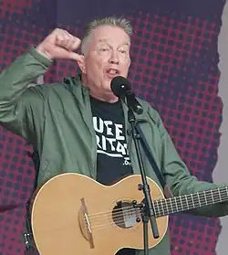 Glad to be Gay - Tom Robinson at the point of the lyric 'this way'