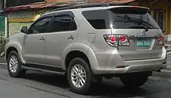 2012 Fortuner 2.7 G (KUN60; second facelift, Philippines)
