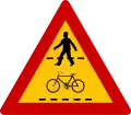 K-44[13] Common pedestrian and cyclist crossing