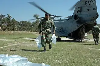 Humanitarian operation after Cyclone Sidr