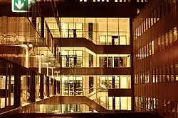 Night view from a distance