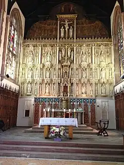 Hawkesyard Priory interior