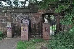 Precinct wall at the Charterhouse