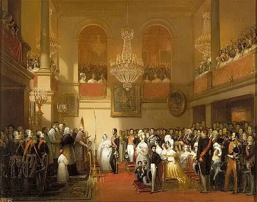 The Wedding of Leopold I of Belgium and Louise of Orléans, 1837