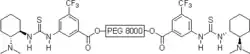 2006: Takemoto's PEG-bound chiral thiourea, asymmetric catalysis of (tandem-) Michael reactions of trans"-β-nitrostyrene, aza-Henry reactions.