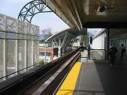Commercial–Broadway station Platform 4