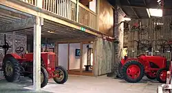 Middle display area in main barn